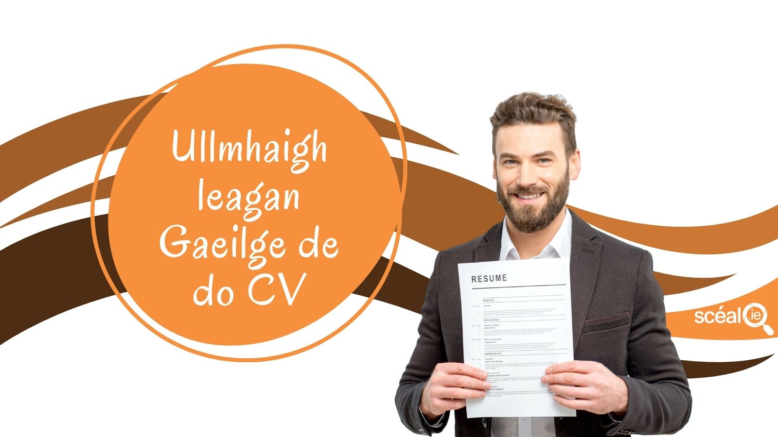 Ullmhaigh leagan Gaeilge do do CV
