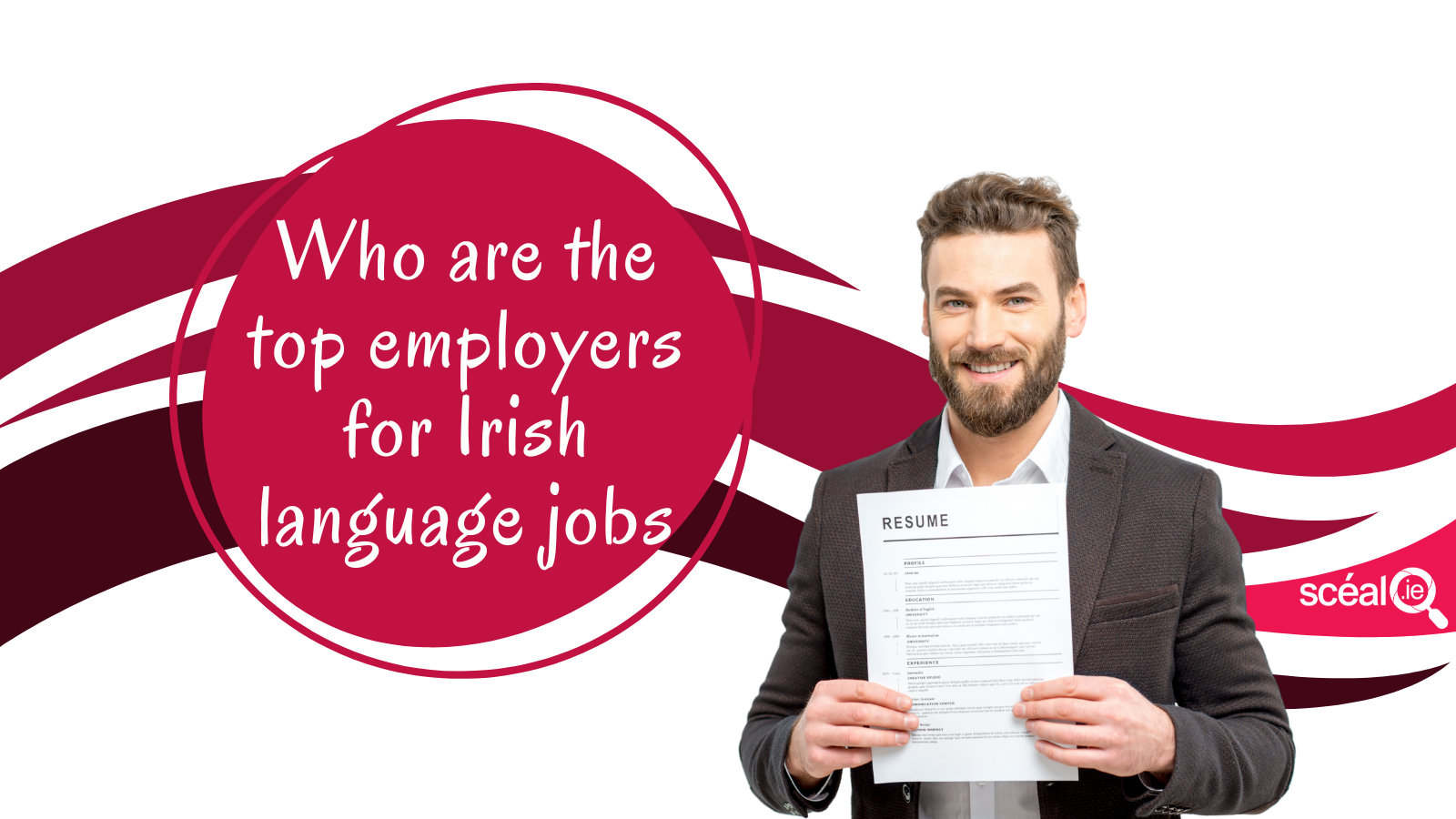 Who are the top employers for Irish language jobs