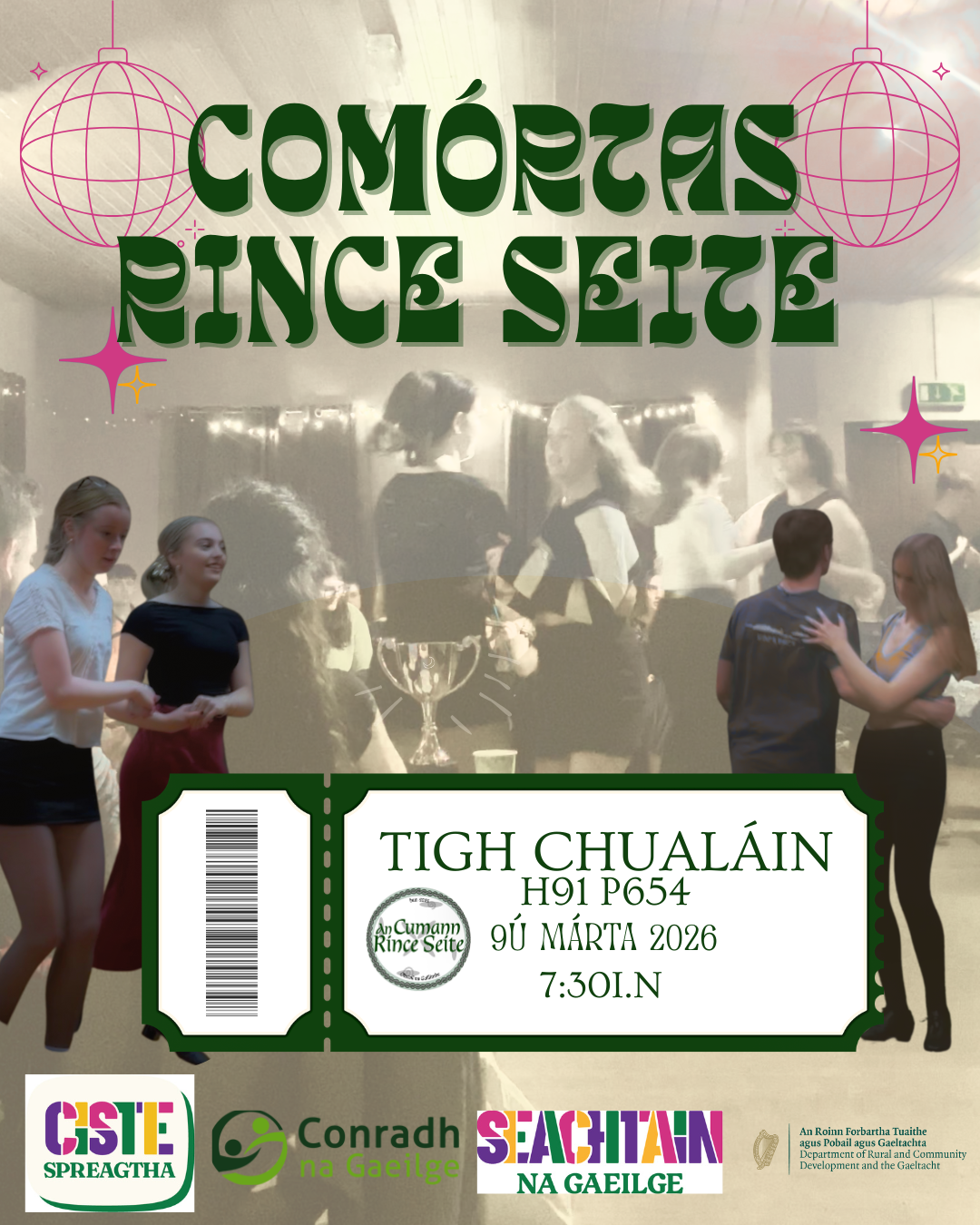 Comórtas Rince Seite